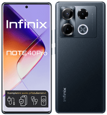Infinix Note 40 PRO, 12GB/256GB, Obsidian Black