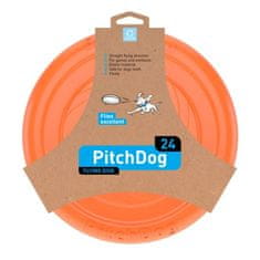 PitchDog Lietajúci tanier oranžový