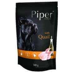 Piper Kapsička pre psa s prepelicou 500g