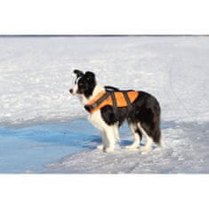 RUKKA PETS Bezpečnostná plávacia vesta pre psa Rukka XS oranžová