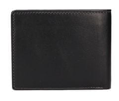 Lagen Pánska kožená peňaženka LG-7635 BLK