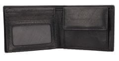 Lagen Pánska kožená peňaženka LG-7635 BLK