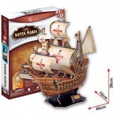 Puzzle 3D Santa Maria - 113 dielikov