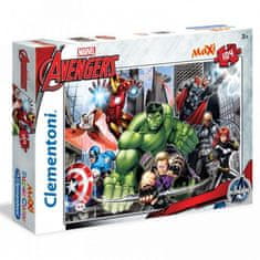 Clementoni Puzzle Maxi - Avengers, 104 dielikov