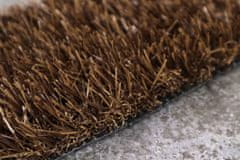Kusový trávny koberec PartyGrass Brown – na von aj na doma 100x100