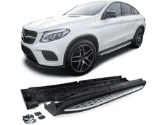 Protec Bočné nášľapy Mercedes GLE C292 Coupé 2015-2020