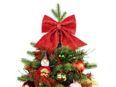 LAALU Zdobený umelý vianočný stromček SNOWBIRD II 60 cm s LED OSVETLENÍM V KVETINÁČI