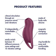 Satisfyer Satisfyer Pocket Pro 1 (Purple), pulzátor klitorisu