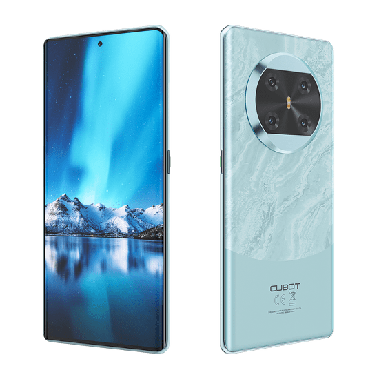 Cubot X90, elegantný smarffón, AMOLED 6,67" displej, 32GB/256GB, batéria 5 100 mAh, zelený