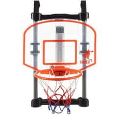 Kruzzel Detská basketbalová hra s tabuľkou a zvukmi, plast/guma, 65,5/43/32 cm