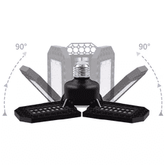 Gardlov LED lampa na pestovanie rastlín 108 diód, 8 W, červené a modré svetlo, závit E27