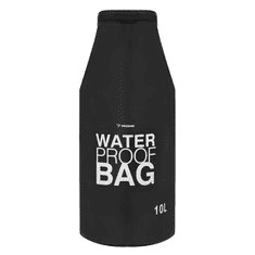 Trizand Vodotesná taška 10L, čierna, materiál PVC, rozmery 29,5 x 51,5 cm