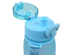 STARPAK Farebná ombre fľaša s náustkom, plastová fľaša na vodu 400 ml