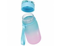 STARPAK Ombre fľaša s náustkom, plastová fľaša na vodu 400 ml