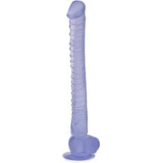 XSARA Umělý penis - dlouhý 42cm - dong, gelové dildo na přísavce - 71114702