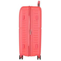 Jada Toys PEPE JEANS Highlight Coral, Sada luxusných ABS cestovných kufrov 70cm/55cm,768952D