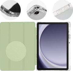 Noname OBAL:ME MistyTab Pouzdro pro Samsung Galaxy Tab A9+ Light Green