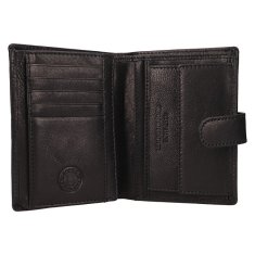 Lagen Pánska kožená peňaženka 703D BLK