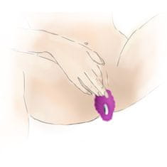 XSARA Masažér klitorisu mušlička se stimulátorem anusu 10 funkcí - 75528212