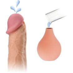 XSARA Velké dildo 29 cm s ejakulací penis penetrátor na přísavce - 72992681