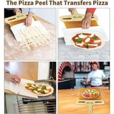 HOME & MARKER® Posuvná lopata na pizzu | FOODSLIDE