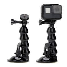 TELESIN Suction Cup držiak na mobil a športové kamery, čierny