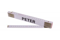 Festa Meter 2m drevený skladací biely PETER 13442 €