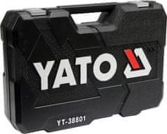 YATO Gola sada s kľúčmi 1/2", 3/8" a 1/4", 120 dielov - YT-38801