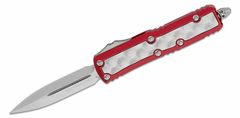 Microtech 126-10RDBIS Utx-85 Daytona Red Brute automatický nôž 7,9 cm, Stonewash, červená, hliník