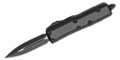 Microtech 126-1TCFIS Daytona Tactical automatický nôž 7,9 cm, celočierna, hliník, uhlíkové vlákno