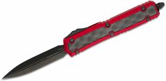 Microtech 206-1DLCTRDBIS Makora 2021 Red Bubble automatický nôž 8,4 cm, čierna, červená, hliník