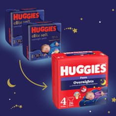 Huggies Overnights Pants 4, 26 ks