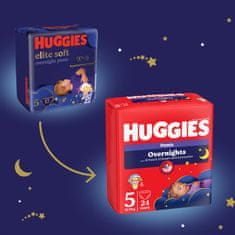 Huggies Overnights Pants 5, 24 ks