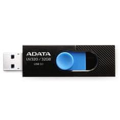 A-Data USB Flash disk USB UV320 32GB black/blue (USB 3.0) (AUV320-32G-RBKBL)