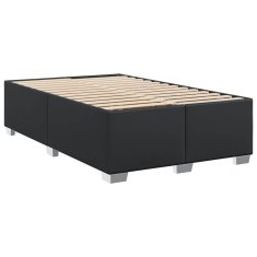 Petromila vidaXL Boxspring posteľ s matracom čierna 120x200 cm umelá koža