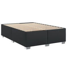 Petromila vidaXL Boxspring posteľ s matracom čierna 140x200 cm umelá koža