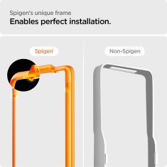 Spigen ochranné sklo tR AlignMaster pro Nothing Phone (2a), 2ks, čierna