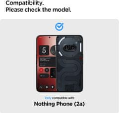 Spigen ochranné sklo tR AlignMaster pro Nothing Phone (2a), 2ks, čierna
