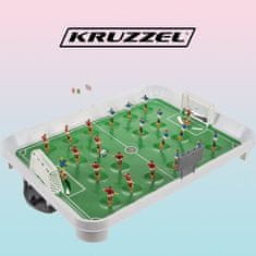 Kruzzel Súprava stolného futbalu XXL, plast + kov, 22 hráčov, rozmery 50/37/8,2 cm