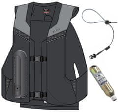 Hit-Air MLV 2 airbag vesta limitovaná edícia čierno-šedá - Veľkosť : Large (XL-3XL)