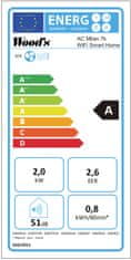 Woods Mobilná klimatizácia Milan 7K Smart Home
