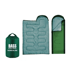 Bass Spací vak dekový 2v1, zelený BP-BH41998
