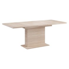 KONDELA BOBA Jedálenský stôl dub sonoma 160-200 x 90 cm