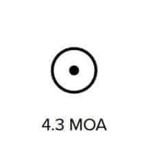 Meprolight  Kolimátor MEPRO M21 Možnosti zámerného bodu: 4.3 MOA