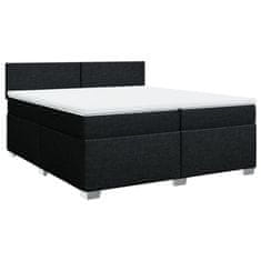 Petromila vidaXL Boxspring posteľ s matracom čierna 200x200 cm látka