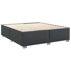 Petromila vidaXL Boxspring posteľ s matracom čierna 180x200 cm umelá koža