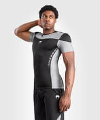 VENUM Rashguard VENUM Tempest s rukávom na krk - čierna/sivá