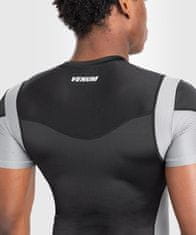 VENUM Rashguard VENUM Tempest s rukávom na krk - čierna/sivá