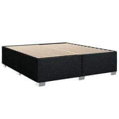 Petromila vidaXL Boxspring posteľ s matracom čierna 200x200 cm látka