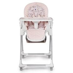 Kinderkraft SELECT Stolička jedálenská Lastree Pink, Premium